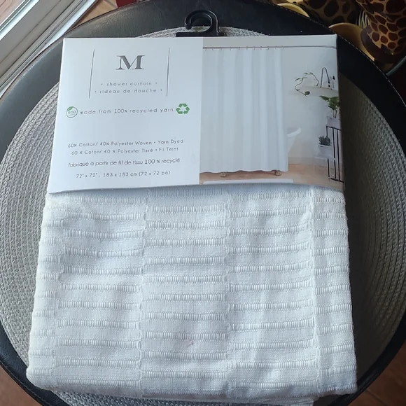 Texured Shower Curtain - Picture 1 of 6